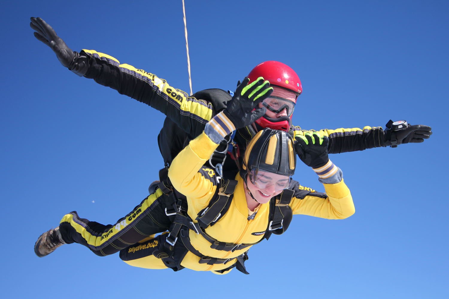 Maisie Williams Skydive