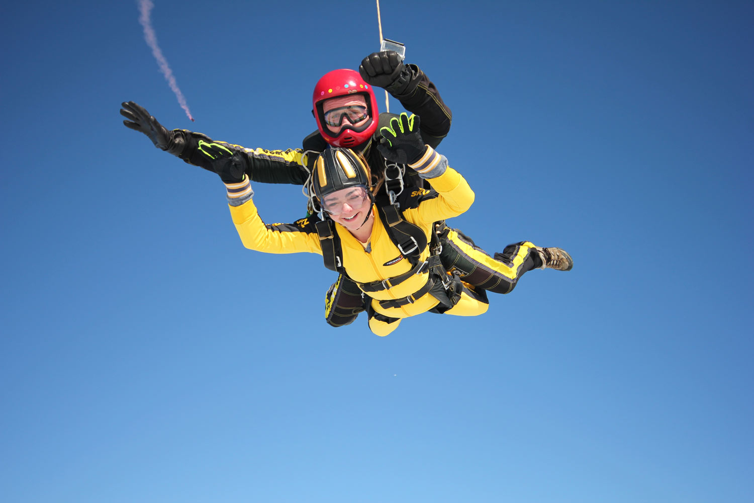 Maisie Williams Skydive